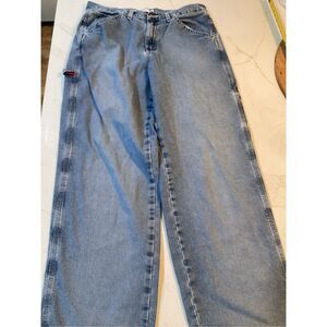 Tommy Hilfiger Vintage Carpenter Jeans Sz 12 Baggy Y2K
